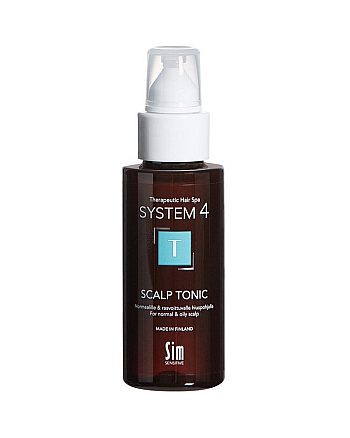 Sim Sensitive System 4 - Терапевтический тоник "Т" для улучшения кровообращения кожи головы и роста волос 50 мл - hairs-russia.ru